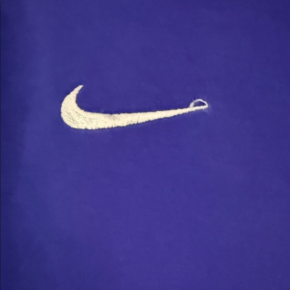 🏷️ Nike Dri-FIT Blue Pullover Hoodie Men’s Large - Picture 5 of 15